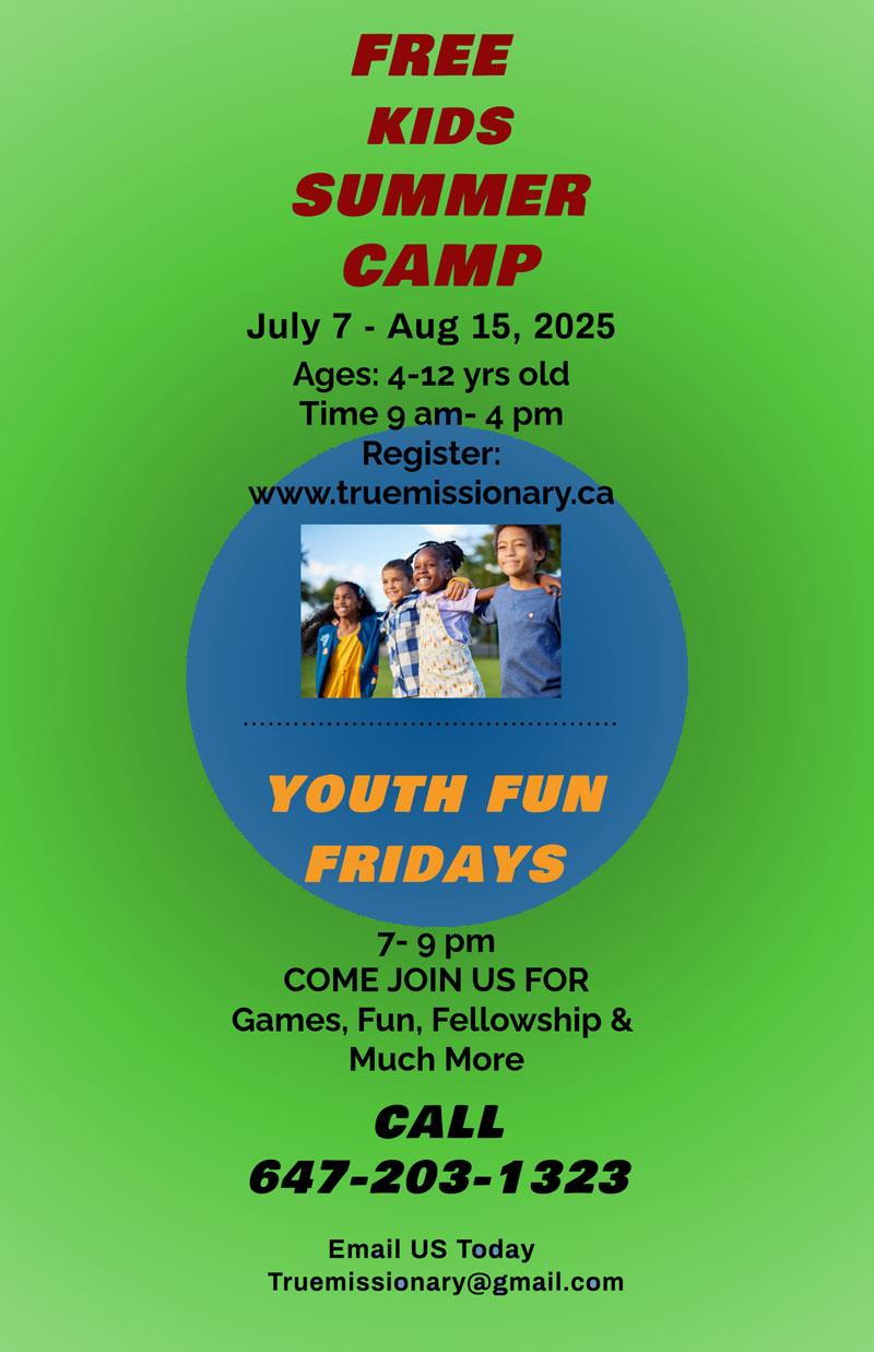 Free Kids Summer Camp